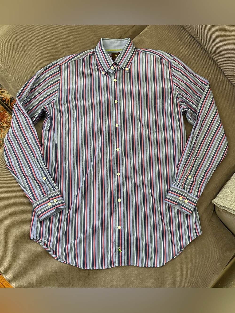 Tailorbyrd Shirt Mens XLT Striped Long Sleeve Button Cotton Big & Tall